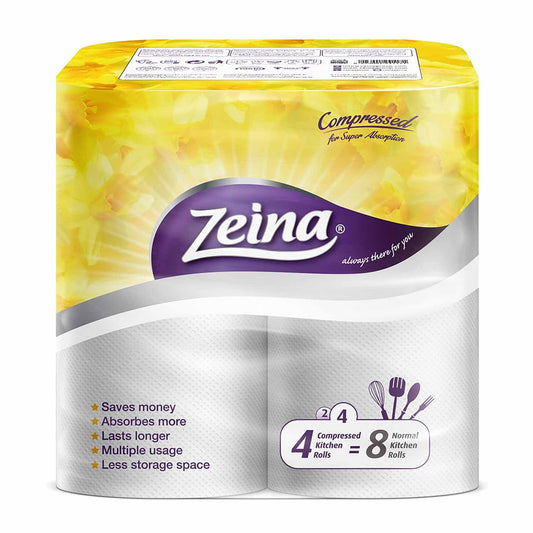 Zeina Extra Kitchen Roll 4 Rolls