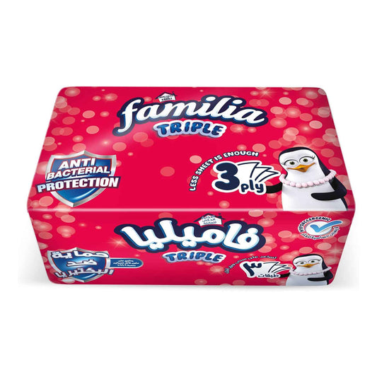 ورق تواليت فاميليا ٥٠٠، ٣ طبقات، ٣ لفات