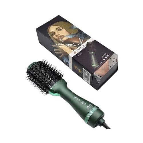 Green Hair Styling Brush New Design