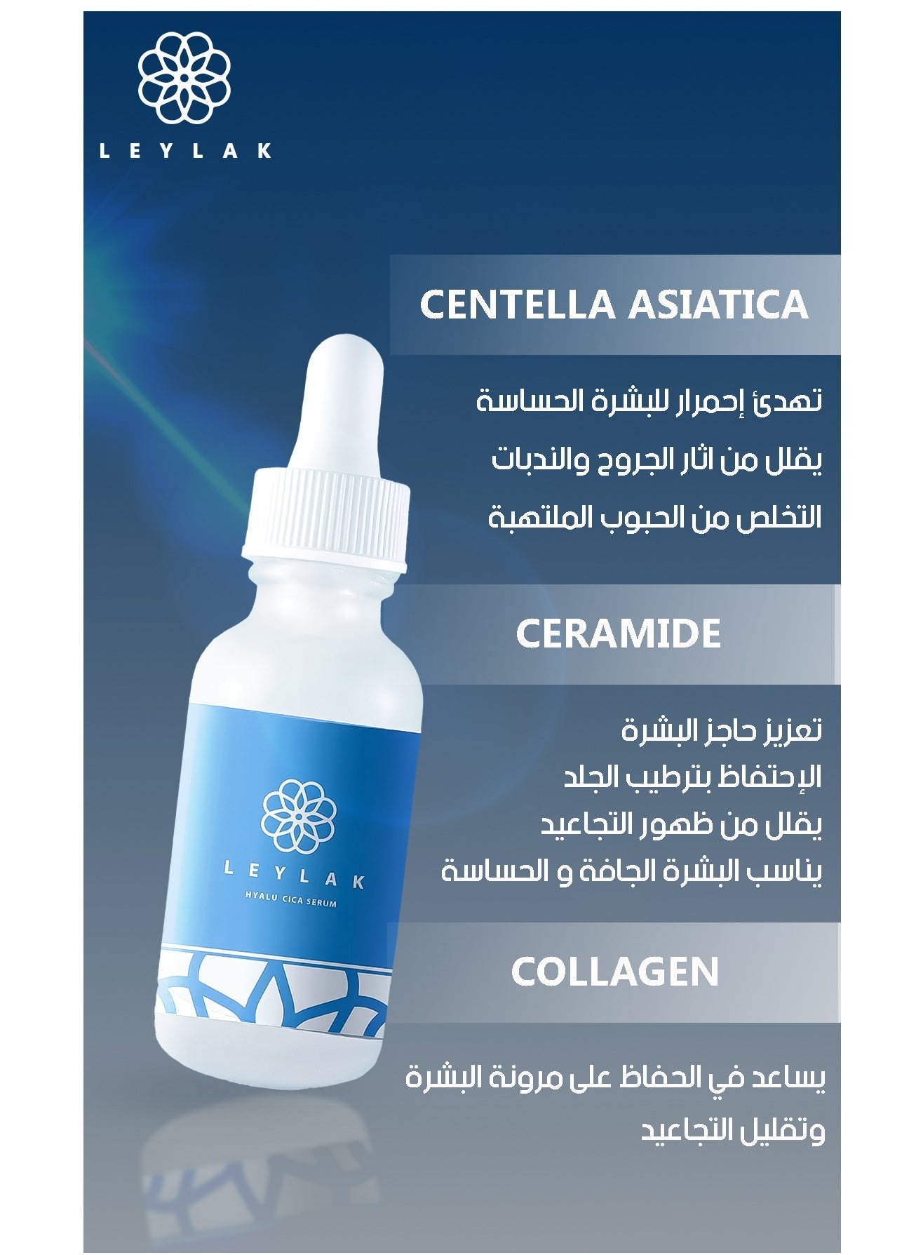 Leylak Hyalu Cica Serum