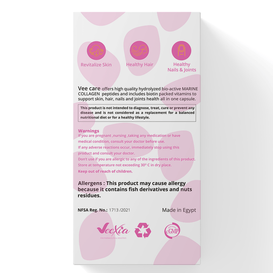 Vee Care 30 Cap hair, nails, skin