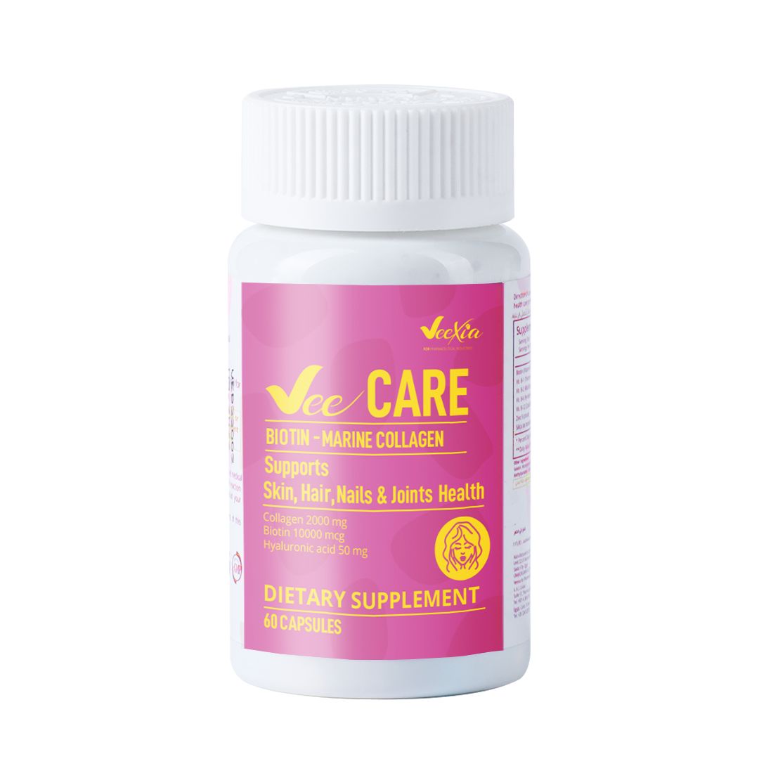 Vee Care 60Cap For hair,nails,skin
