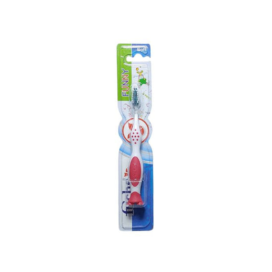 Fuchs Kids Funny Toothbrush Soft Bristles (1Piece)