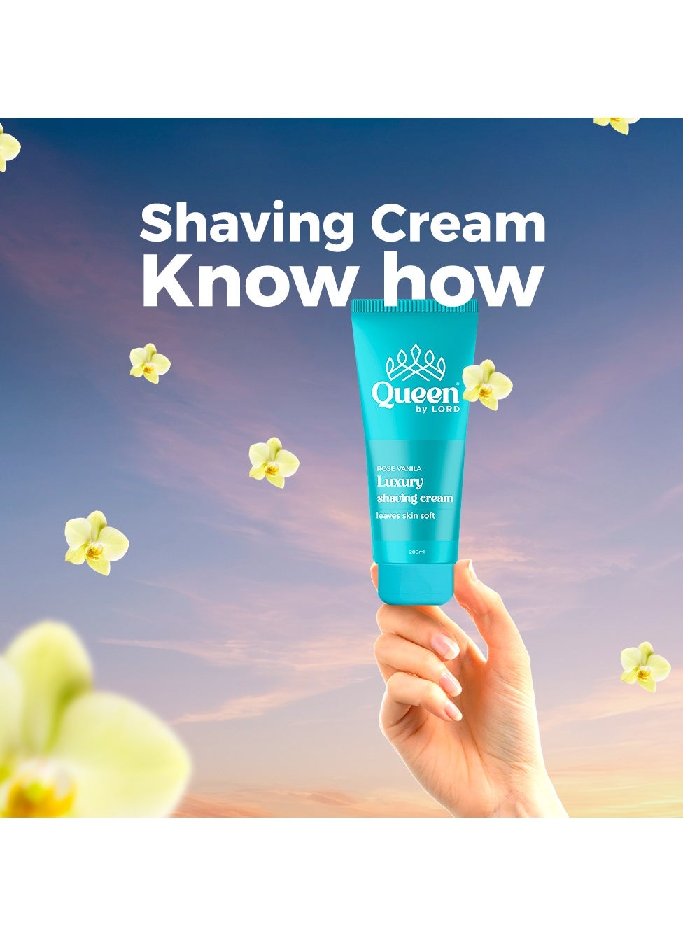 Queen By Lord Shaving Cream Vanilla