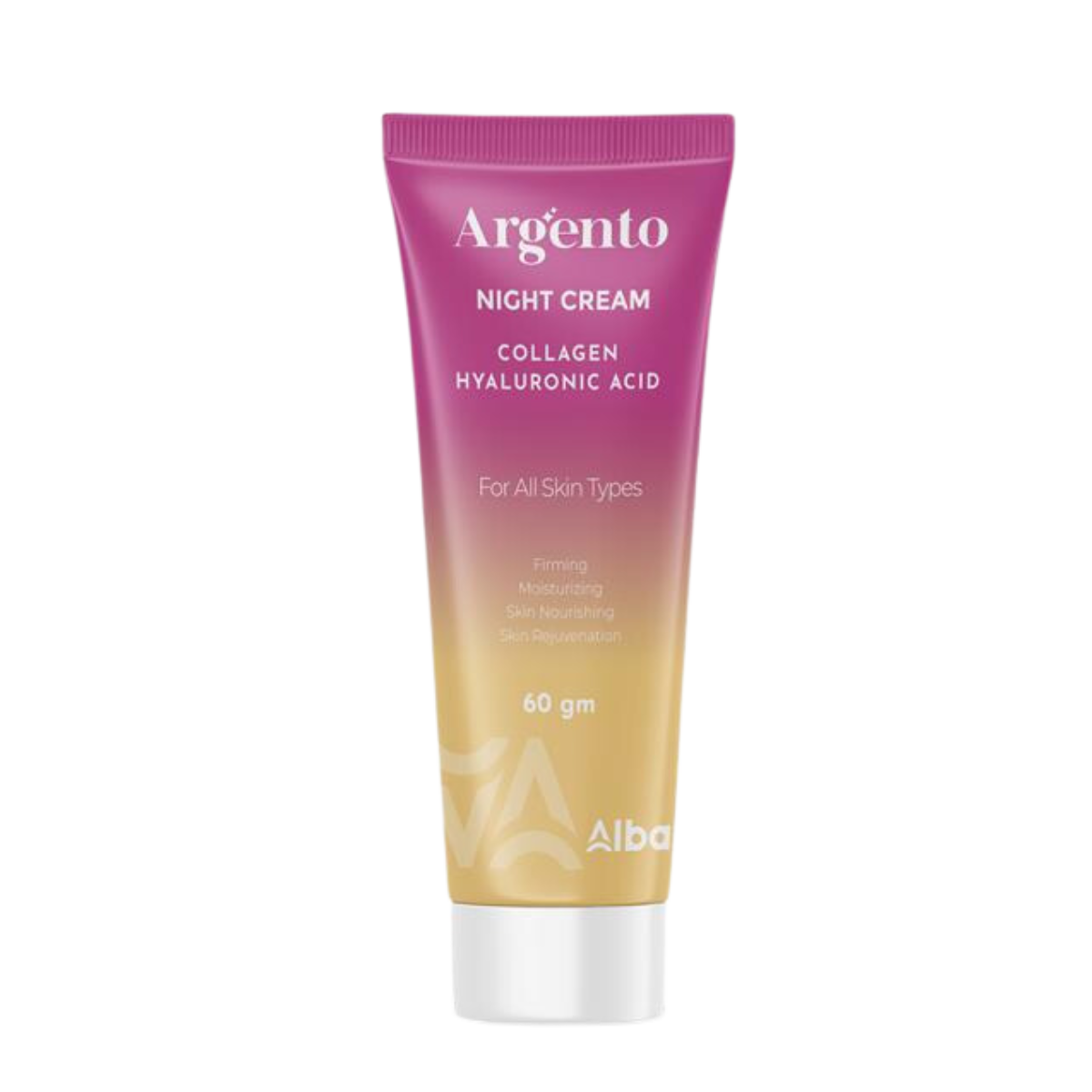 Argento Night Cream Collagen & Hyaluronic Acid (Available In 25G, 30G, Or 60G)