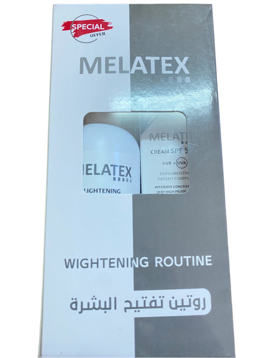 Melatex Wightening Routine