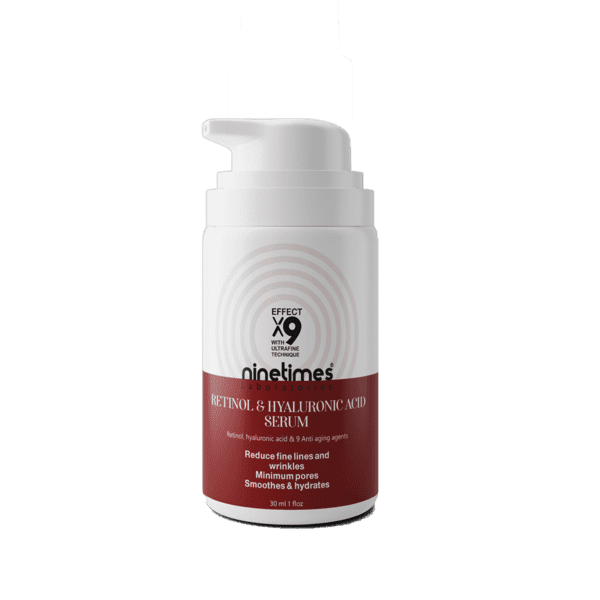 Nine time serum retinol