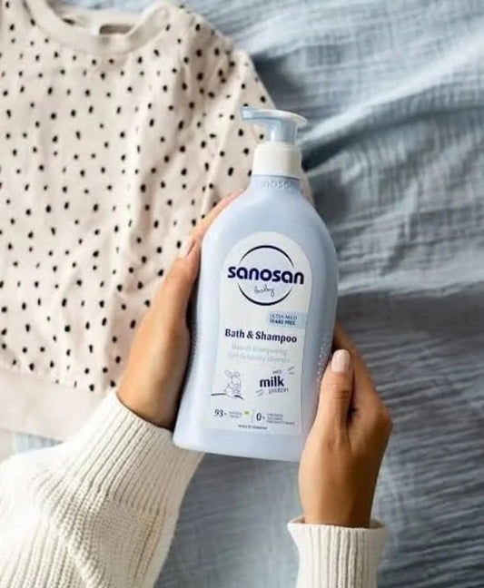 Sanosan Bath And Shampoo 500Ml