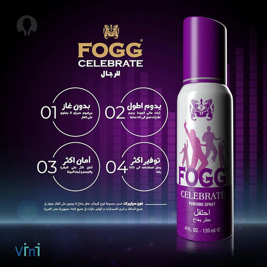 Fogg men 120 ml celebrate