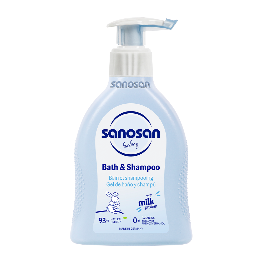 Sanosan Bath And Shampoo 200Ml