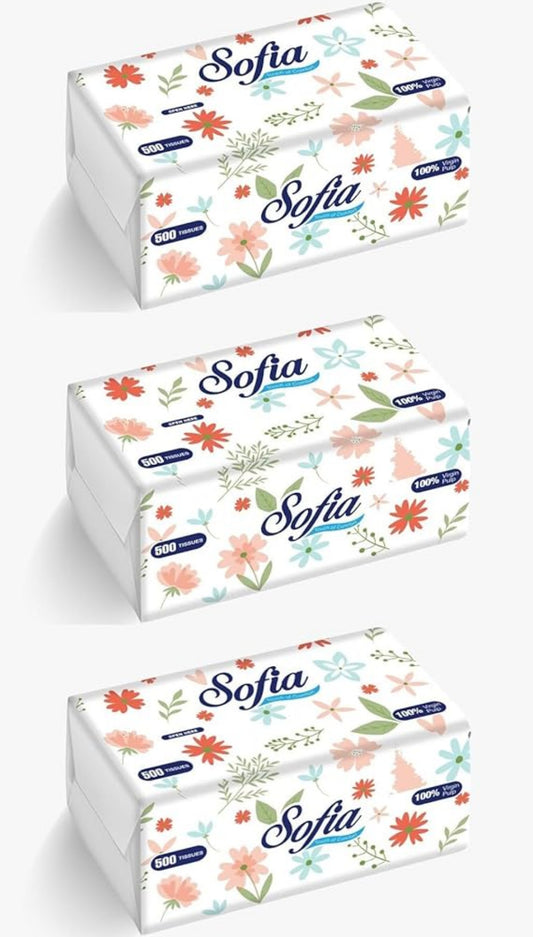 Sofia 500 Tissue 3 Piece