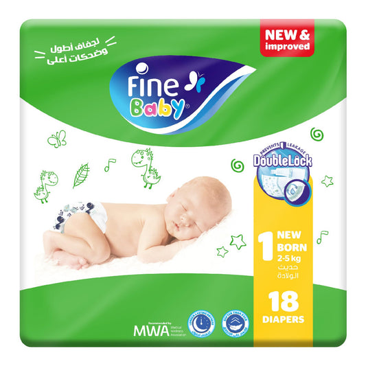 Fine Baby Size 1 (18) Piece