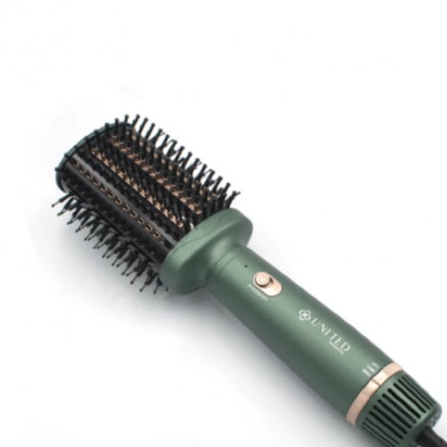 Green Hair Styling Brush  New Design