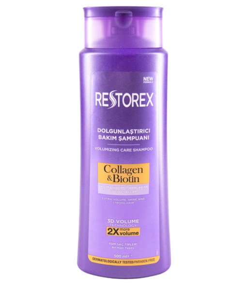 Restorex Collagen &Biotin Volumizing Care Shampoo