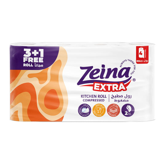 Zeina Extra Kitchen Roll  4 Rolls