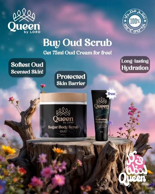 Queen Lord Sugar Scrub Oud