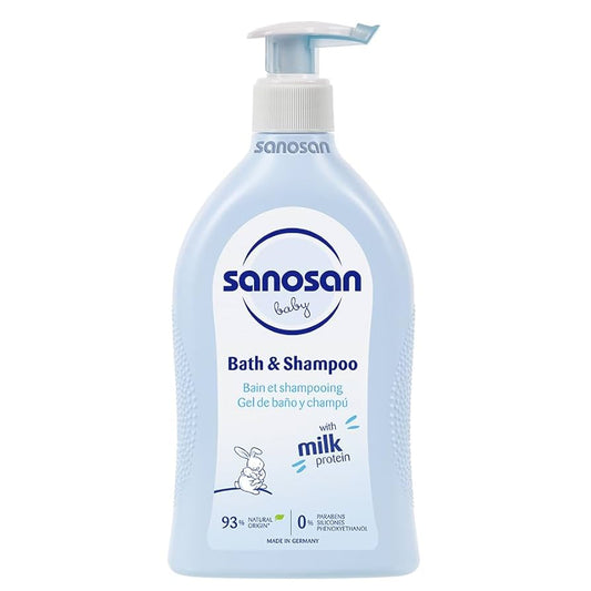 Sanosan Bath And Shampoo 500Ml