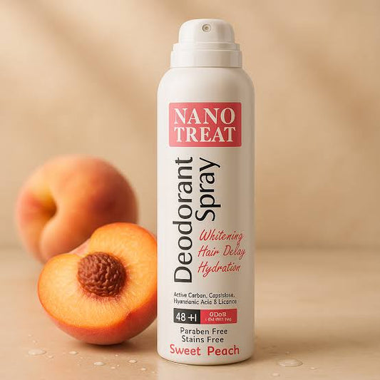 Nano Treat Deodorant Spray Sweet Peach