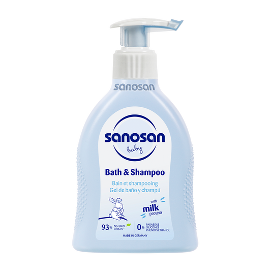 Sanosan Bath And Shampoo 200Ml