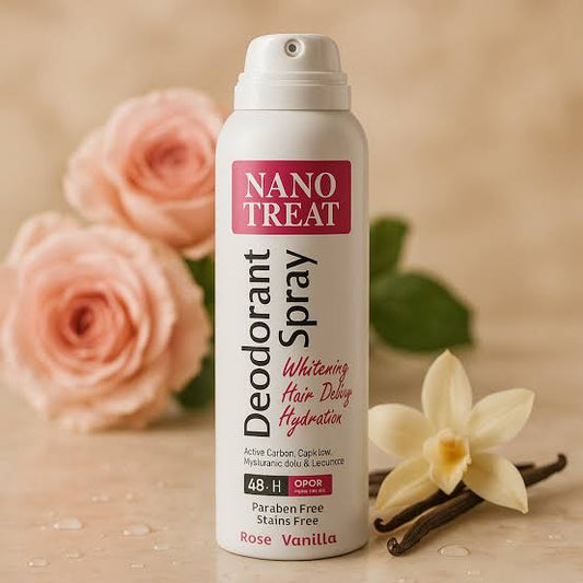 Nano Treat Deodorant Spray Rose vanilla