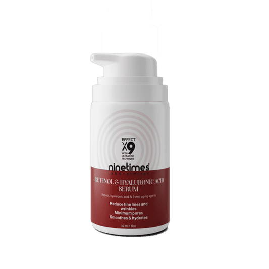 Nine time serum retinol