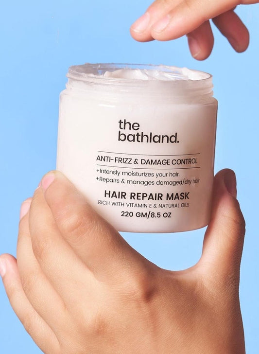 the bath land hair mask