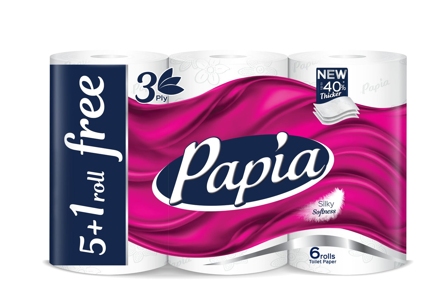 papia 6 roll حمام