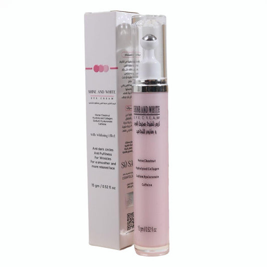 shine and white eye cream